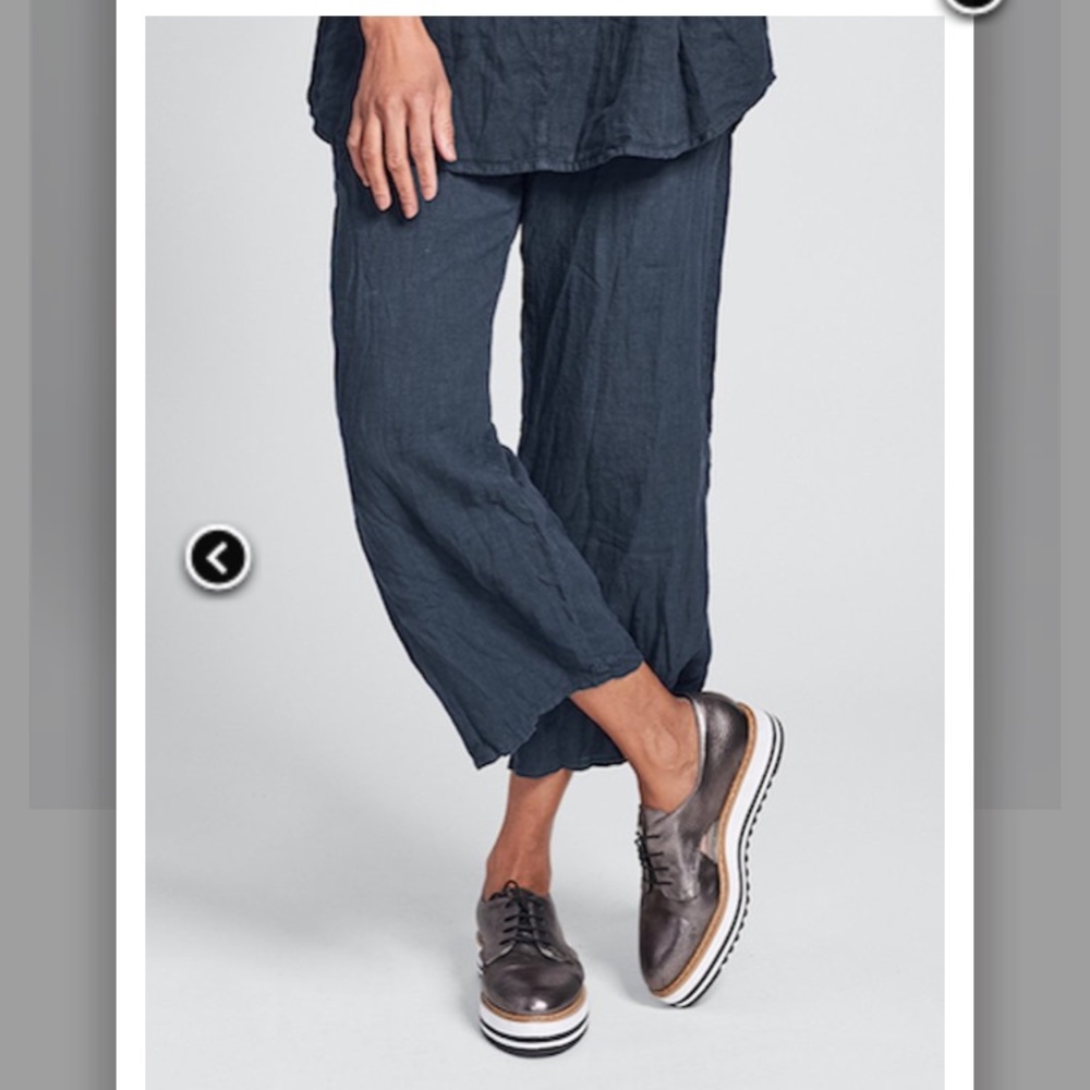 Flax Renewed Flood Drawstring Pants